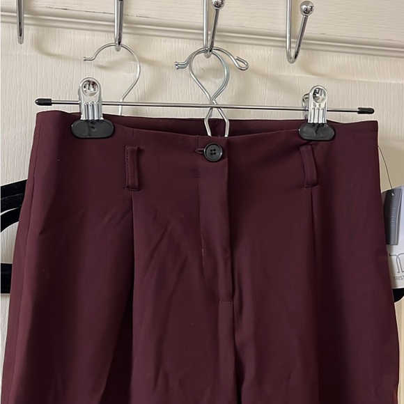 Tristan burgundy pants size 1 - Picture 3 of 3